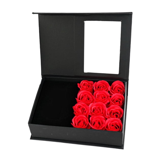 Caja de regalos del Día de San Valentín, caja de embalaje de regalos, caja de paquete de regalos portátil para el día de la madre, cumpleaños, , Caja de Caja de perfumes de joyería Macarena Cajas de San Valentín