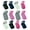 Argyle, variant on Gelante Fuzzy Sock Ultra Soft Warm Non Skid/Slip Gripper Crew Socks 12 Pairs S1101