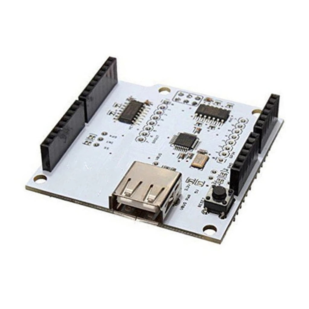 USB Host Shield for Arduino UNO MEGA ADK Compatible for Android ADK DIY - Walmart.com