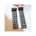 thumbnail image 6 of INSPIRE CHIC Women's Long Polka Point Bowknot Lace Pleated Gloves Fashion Fingerness Arm Sleeves for Female Vintage Opera Dance Party Black1, 6 of 6