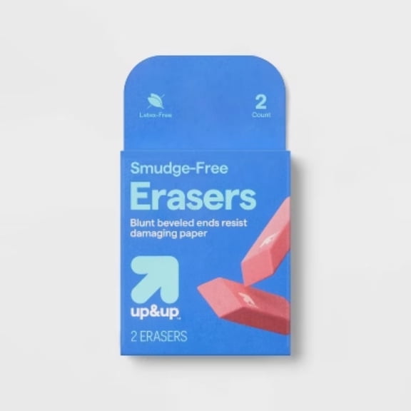 Smudge-Free Erasers
