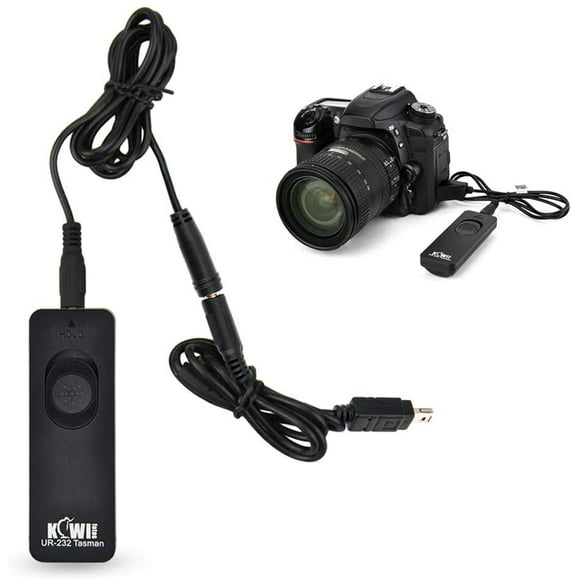 Kiwifotos MC-DC2 Télécommande Cordon de Déclenchement pour Nikon Z7 Z6 D780 D750 P1000 D7500 D7200 D5600 D5500 D5300 D5200