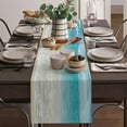 thumbnail image 2 of Home Wave Pattern Table Decor Tablecloth Modern Home Linen Kitchen Dinner Table Runner Dining Room Table Decor Accessories, 2 of 5