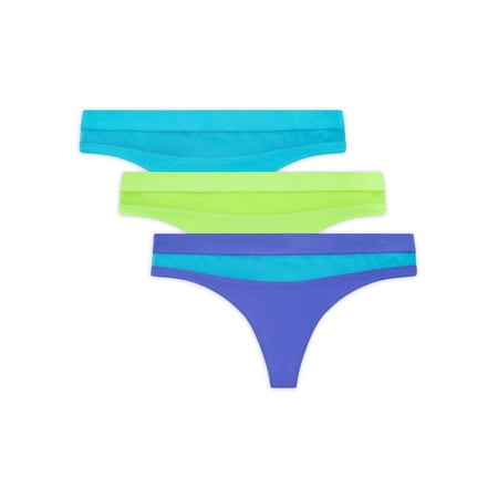 

No Boundaries Mesh Madness Thong Panties (Junior or Women s) 3 Pack