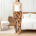 thumbnail image 4 of Balery Various Oranges Pantalones de pijama para mujer, pijamas ultraligeros, pantalones de estar por casa-XX-Large, 4 of 6