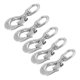 thumbnail image 3 of 5pcs Stainless Steel Eye Slip Hook with Safety Latch Lifting Hoisting Chain Hooks, 3 of 5