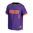 thumbnail image 2 of Youth GameDay Greats  Purple #1 Clemson Tigers Lightweight Baseball Fashion Jersey, 2 of 4