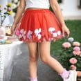 thumbnail image 2 of MEZZALL Toddler Kids Baby Girls Dancing Princess Skirt Flowers Prints Mesh Ballet Tutu Skirts Soft Baby Wear, 2 of 4