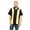 Yellow/Black, variant on G-Style USA Men's Two Tone Retro Button Down Bowling Shirts