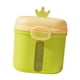 thumbnail image 4 of Dispensador de fórmula para bebés, recipiente hermético para refrigerios, incluye cuchara para leche en polvo Verde 125x85x13cm, 4 of 9