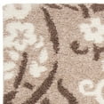thumbnail image 6 of SAFAVIEH Florida Donald Floral Shag Area Rug, Beige/Cream, 5'3" x 7'6", 6 of 8