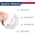thumbnail image 3 of 60 Pcs Self-Adhesive Castor Oil Patches, Castor Oil Pack Wrap for Belly Button, High Water Absorption Pads Waterproof Oil-Proof Belly Button Patch, 3 of 6