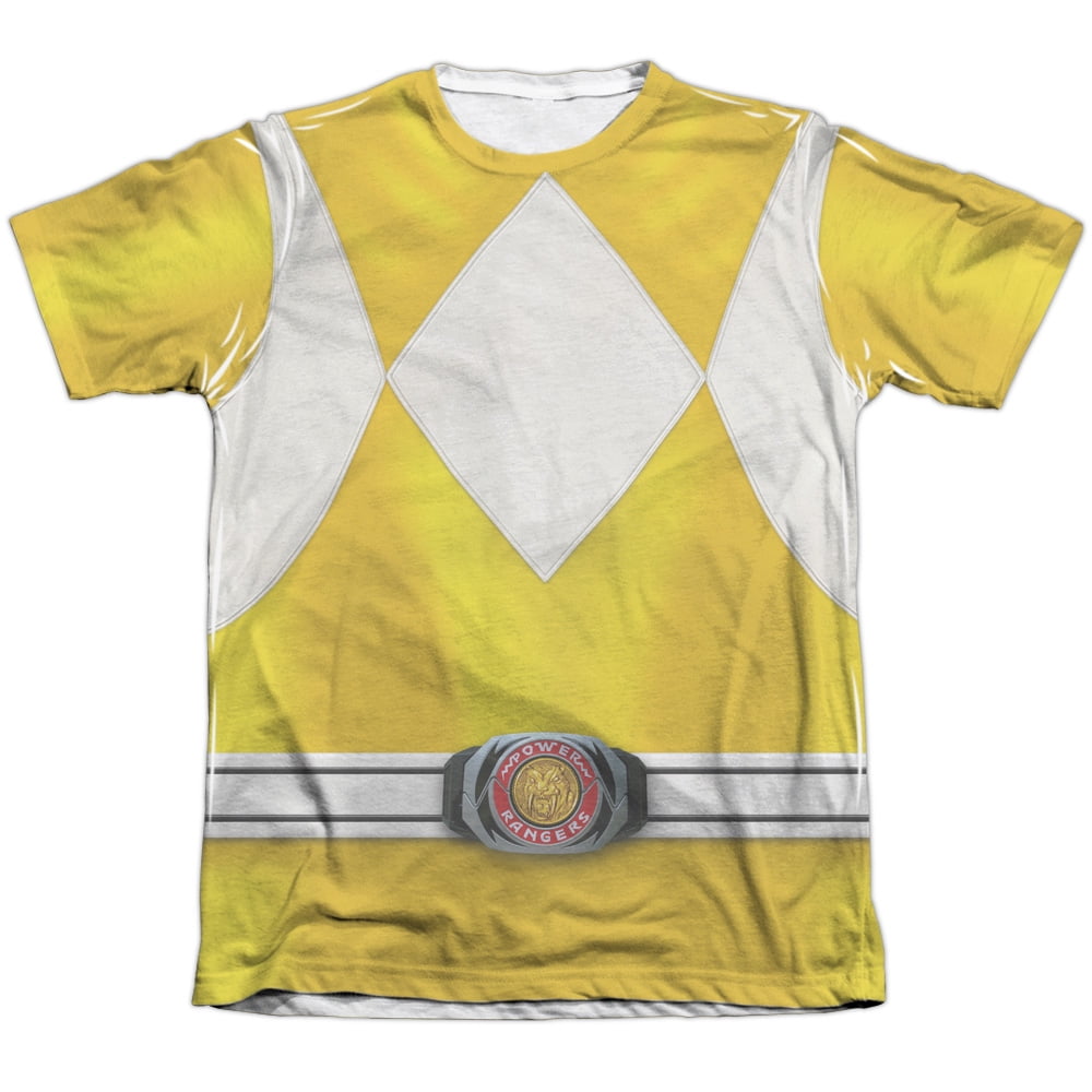 yellow power ranger shirt