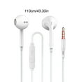 thumbnail image 2 of In Ear Wired Earphones with Microphone for Clear Calls and Karaoke Singing, 2 of 2