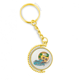 thumbnail image 1 of Hong Kong dim sum en China Anillo de oro de metal llavero llavero, 1 of 3
