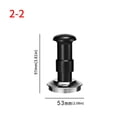 thumbnail image 3 of Ergonomic Handle Stainless Steel Duals Spring Coffee Tamper with Comfortable Grip for Baristas and Enthusiasts, 3 of 14