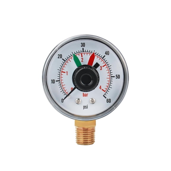 RVKXHD ECX271261 Pressure Gauge Replacement for Select Hayward Filter and Multiport Valve, Boxed Pool Pressure Gauge with Dial