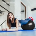thumbnail image 6 of Cardio Drumming Equipment Set, Fitness Balance Ball with Pump & 3.2oz Sticks, Aerobic Exercise Ball for Workouts, Stability, Pilates, Yoga, Pregnancy Gymnastics, 6 of 7