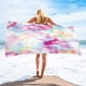 thumbnail image 1 of Microfiber Beach Towel Super Colorful Bath Towel Sandproof Beach Blanket Multi-Purpose Towel For Travel Swimming Pool 30x60 Inch, 1 of 4