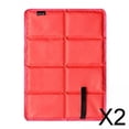 thumbnail image 1 of Cojín Plegable para Asiento de Camping DYNWAVEMX Estera para Sentarse Almohadilla Impermeable para Senderismo Color Rojo 2 piezas, 1 of 5