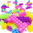 thumbnail image 3 of Bloques de construcción de plástico para niños modelos de construcción ensamblaje Tmvgtek juguete educativo 46 piezas, 3 of 6