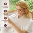 thumbnail image 2 of Cubierta de Lactancia Momcozy Ultra Ligera de Tela Tencel™ Lyocell Blanca, 2 of 7