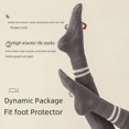 thumbnail image 1 of Calcetines de mujer hasta media pantorrilla, calcetines profesionales antideslizantes de silicona para interiores, calcetines deportivos de color sólido para mujer para fitness y pilates, 1 of 4