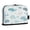 Cute Cartoon Whales, variant on Pencil Bag with Magnetic Foldable Base Large Capacity Stand-Up Pencil Case Durable Nylon Pen Pouch Cute Cartoon Whales