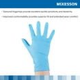 thumbnail image 4 of McKesson Confiderm 3.8 Nitrile Exam Gloves, Blue Medical Gloves - Size Small, 100 Count, 1 Box, 4 of 7