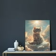 thumbnail image 5 of Rateoe Sunshine Cloud Kitten Pattern Decorative Picture – Unique Modern Wall Art, Ready-to-Hang Canvas Print for Home (Vertical), 5 of 6