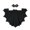 B, variant on Halloween Wing Cape Dress Up Accessories, Skeleteen Bat Wings Clothing, Black Cute Cozy Halloween Vampire Dress for Dragon, Vampire or Bat Costumes,A