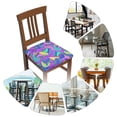 thumbnail image 7 of Logiee Disco Roller Skates Print Square Chair Seat Covers, Stretch Chair Seat Covers,Seat Chair Slipcover, Non-Slip Chair Slipcover,Furniture Protector for Indoor and Outdoor-Six Piece, 7 of 7