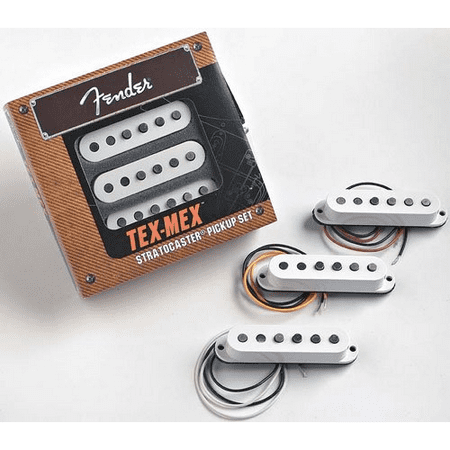 Fender Custom Strat Tex-Mex Pickup Set of 3 (Best Fender Strat Copy)