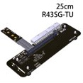 thumbnail image 2 of Sidaley Soporte de tarjeta gráfica externa Laptop M.2 Key GPU Stand con PCI-E 3.0x4 Accesorio de computadora 0.5M / 0.25M / Inversión Cables de computadora 0.25 m de marcha atrás, 2 of 6