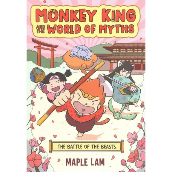 Pre-Owned Monkey King and the World of Myths: The Battle of the Beasts: A Graphic Novel (Paperback) 0593524691 9780593524695