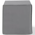 thumbnail image 3 of Pemberly Row Contemporary Patio Polyester Fabric End Table Cover in Gray, 3 of 6
