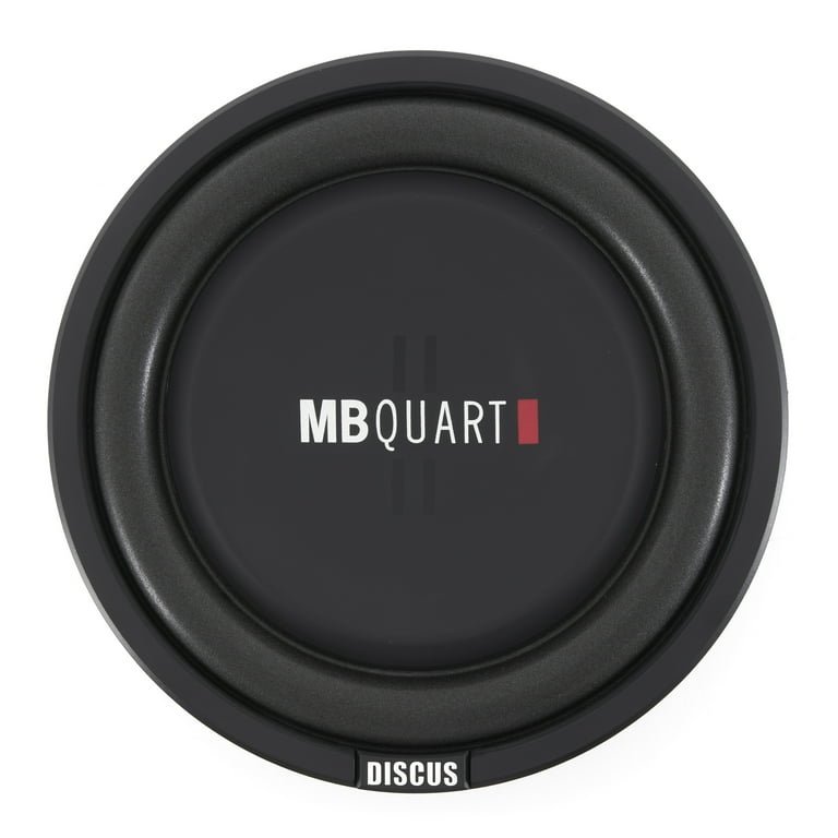 4) MB Quart DS1-254 400 Watt 4 Ohm Shallow Slim Subwoofers Car