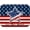 4th of july, variant on Halloween Dish Drying Mat for Kitchen Counter,Funny Skeleton Pattern Microfiber Drying Mat,Black and White Buffalo Plaid Background Washable Absorbent Countertop Holiday Dish Mat Drain Mat,16x18In