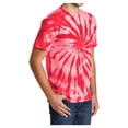 thumbnail image 4 of Yellow Rooster Men's Short Sleeve Tie-Dye Male Cotton T-Shirts Red XL, 4 of 6