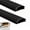 Black, variant on Gray Vinyl Under Door Weather Stripping Seal for Adjustable Aluminum Thresholds