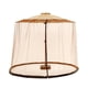 thumbnail image 1 of Ganfancp Paraguas de Patio Negro Mosquitero, con Doble Puerta de Cremallera, Malla de Poliéster Universal para Casi Paraguas de Mesa de Mercado Al Aire Libre y Paraguas Voladizos Ofertas Del Día Sólo, 1 of 1