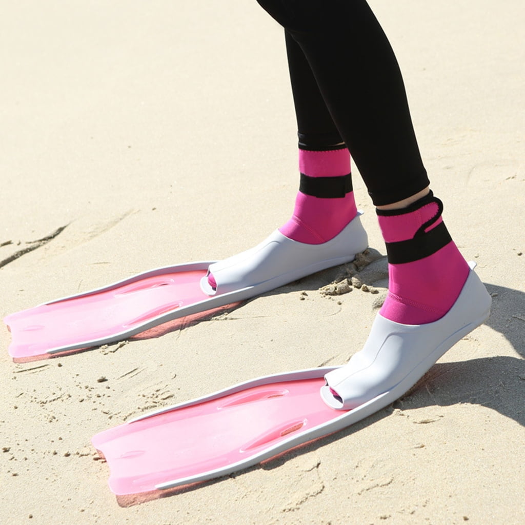 Jesscasday Scubas Diving Gear Full Foot Long Fins Snorkeling Swimming Diving Floating Fins