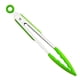 thumbnail image 1 of Kearding Pinzas para servir en la cocina, pinza de silicona antiadherente, abrazadera de comida para barbacoa de acero inoxidable para cocinar a Verde 7 pulgadas, 1 of 6