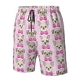 thumbnail image 4 of Balery Cute puppy Traje de Baño Estilo Hawaiano para Hombre, Shorts de Secado Rápido con Bolsillos-Medium, 4 of 6