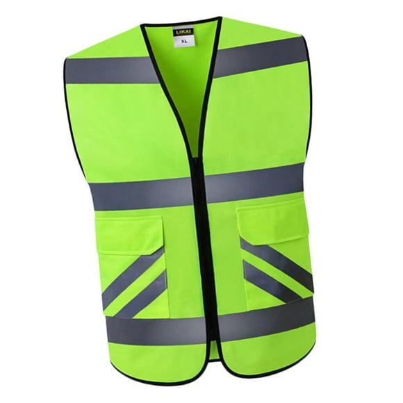 Reflective High Visibility Safety , Hi Visibility Strip, unisex adult, Work, Cycling, Runner, Surveyor, , Construction, Neon Yellow A