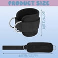 thumbnail image 2 of 2 Pack Ankle Straps, Cable Machine Ankle Straps, Cable Rebound Ankle Straps, Cable Machine Leg Straps, Cable Ankle Straps, Gym Ankle Straps, Muscle Re, 2 of 5