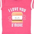 thumbnail image 4 of Inktastic I Love You Smore with Cute Food Valentine Girls Baby Bodysuit, 4 of 5