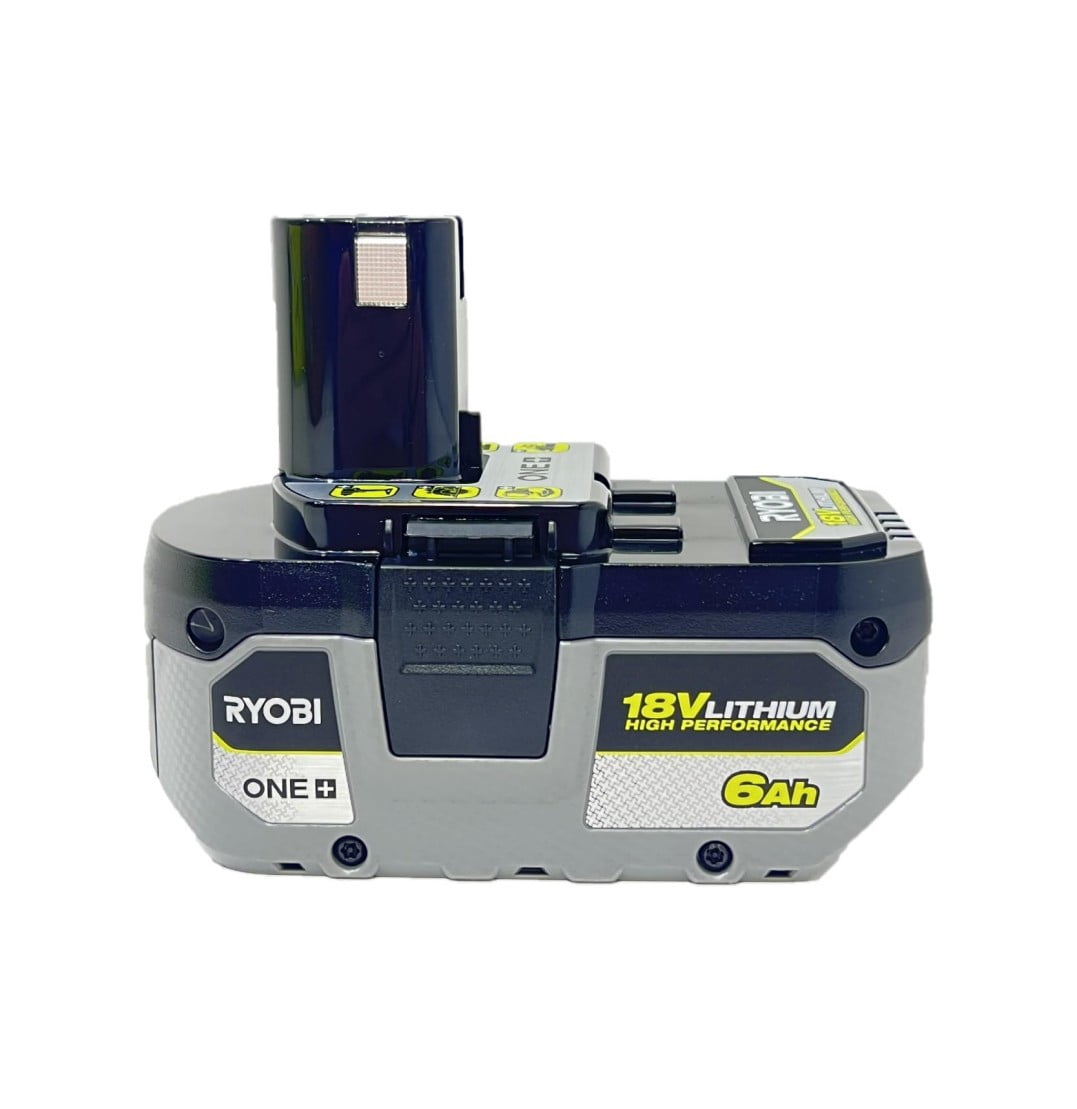 Ryobi P193 18V 6.0Ah High-Capacity Lithium-Ion Battery | Ultra-Long-Lasting, Cold-Resistant | Compatible with ONE+ 18V Tools (Drills, Saws, Lights)