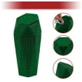 thumbnail image 5 of Unique Bargains Car Trash Can Rhinestones Portable Car Cup Holder Plastic Trash Bin Green 1 Pcs, 5 of 6