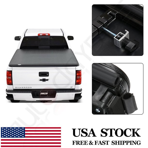 P Soft Tri Fold Fits 2019 2020 B Ford Ranger B 5 Ft Short B Truck Bed Tonneau Cover B P Walmart Com Walmart Com